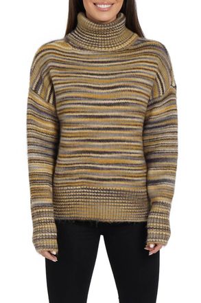 Love Token Sharon Turtleneck Sweater In Camel