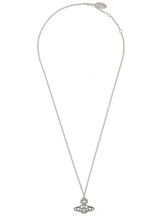 Vivienne Westwood Coretta Orb Brass Cross Pendant Necklace