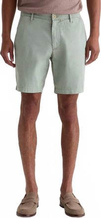 AG - Adriano Goldschmied Wanderer Slim Trouser Short In Sulfur Faded Moss