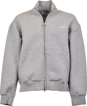 Carhartt Work in Progress Felpa con zip Alda - - Sweatshirts & Hoodies - Uomo - Grigio - S