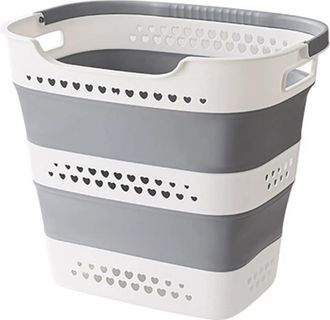 OEM Cesta De Lavander&iacute;a Plegable De Pl&aacute;stico, Cesta De Almacenamiento Para