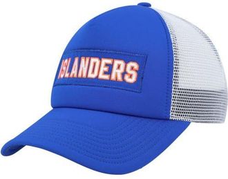 adidas Mens adidas Royal/White New York Islanders Team Plate Trucker Snapback Hat at Nordstrom