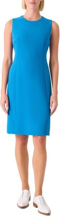 Akris Sleeveless Wool Sheath Dress in Twilight at Nordstrom, Size 10