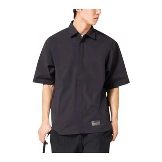 Oakley Short Sleeve Shirts, male, Black, Size: M Fgl Fuel SS Shirts 6.0