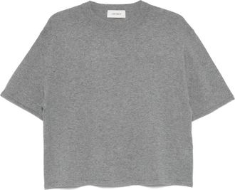 Lisa Yang T-shirt girocollo - Grigio