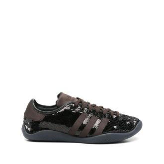 adidas Paillet lage sneakers - Dames - Fitnessschoenen - Bruin - 37 EU - Satijn - Fitness