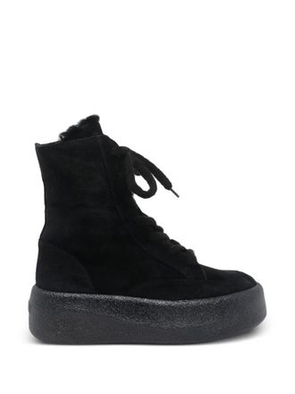 Vic Mati&eacute; round-toe lace-up boots - Black