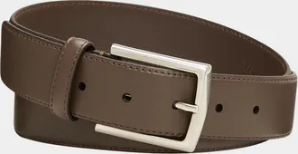 Simonnot Godard Men & apos;s Luma Matte Leather Belt