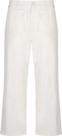 Moschino Straight Jeans - Heren - Regular Fit Jeans - Wit - L - Denim - Jeans