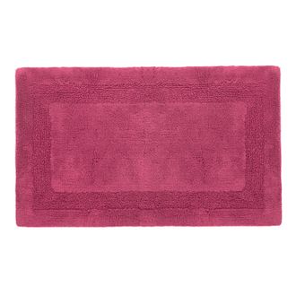 KASANOVA Tappeto bagno 50x80 cm in cotone magenta