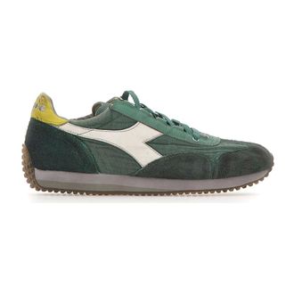 Diadora Sneakers, male, Green, Size: 10 1/2 US Equipe Dirty SW EVO