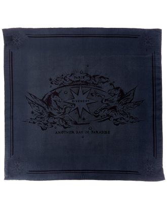 Givenchy Crest Logo Silk Scarf