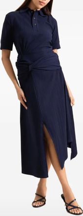 Victoria Beckham short-sleeve polo shirt - Blue
