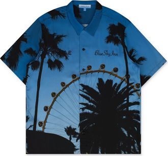 Purple AOP Purple X Blue Sky Inn Shirt