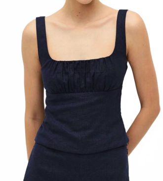 Elodie Dwyn Top In Navy