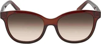 Ferragamo SF834S210 Gradient Lens Sunglasses - Brown