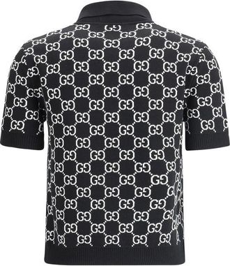 Gucci Womens Black Wool Oves Aries Dress Shirt