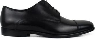 Alberto Schoenen met veters - Heren - Nette schoenen - Zwart - 40 1/2 EU - Leer - Schoenen