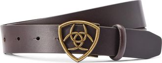 Ariat Womens The Shield Belt in Cocoa, Size X-Small, by Ariat