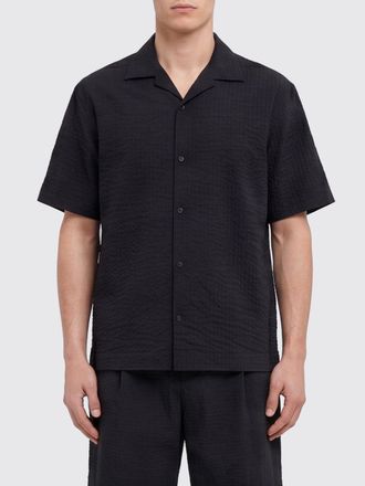 HUGO BOSS Camicia casual in cotone stretch a righe