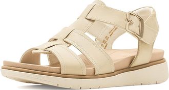 Dr. Scholls Penny Womens Sandals White : 7.5 M, Synthetic