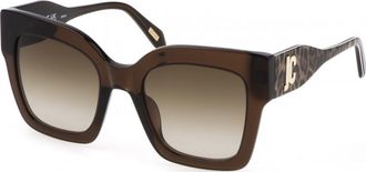 Just Cavalli Womens SJC019 52 0AAK Sunglasses - Brown - One Size