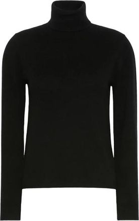 Max Mara Educata Turtleneck - Dames - Coltruien - Zwart - XS - Wol - Truien & Vesten