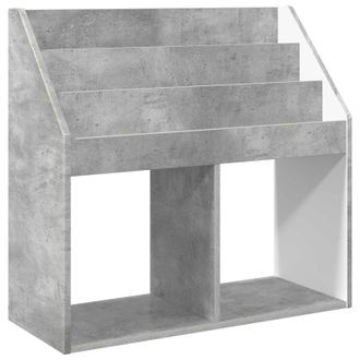 vidaXL Estanter&iacute;a Para Ni&ntilde;os Gris Concreto 72,5 X 29,5 X 69 Cm Vidaxl