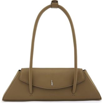 Behno Diana Leather Shoulder Bag in Palm at Nordstrom
