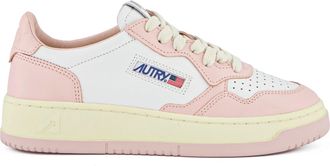 Autry Womens Medalist Bicolor Leather Sneakers