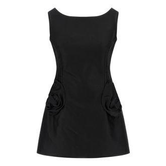 Magda Butrym Dames, Jurken, Zwart, Maat: 2XS Katoen