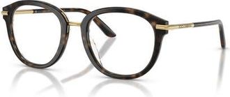Dolce & Gabbana 50mm Phantos optical glasses in Tortoise at Nordstrom