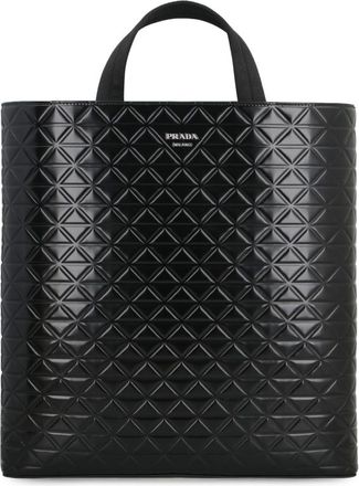Prada Smooth Leather Tote Bag