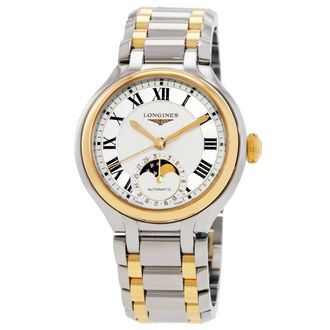 Longines Primaluna Automatic Moon Phase Ladies Watch L8.126.5.79.7