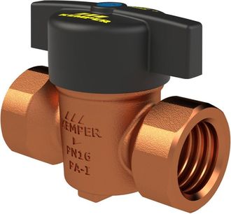 Kemper Kemper V&aacute;lvula De Cierre De Paso Total Vav, Rosca Hembra, Figura 385 00, Dn 25, 3850002500