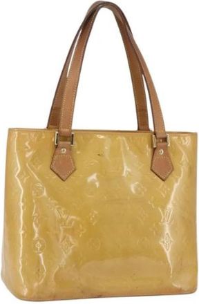 Louis Vuitton Pre-owned Vintage Tote Bag - Dames - Vintage Shopper - Beige - ONE Size - Leer - Vintage