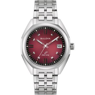 Bulova Jet Star 1973 Bracelet Watch, 40mm in Silver-Tone at Nordstrom