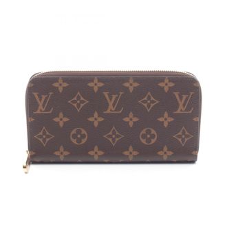 Louis Vuitton Brown Coated Canvas Long Wallet (Bi-Fold) (Pre-Owned)