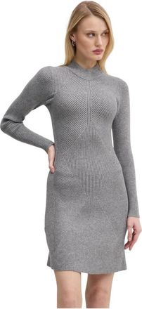Never Fully Dressed Suki Jurk - Dames - Kleedjes - Grijs - XL - Polyester - Kleedjes