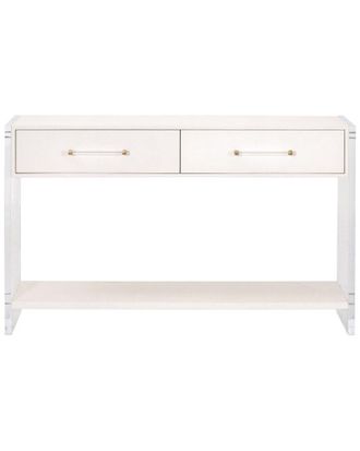 Essentials For Living Sonia Shagreen Console Table