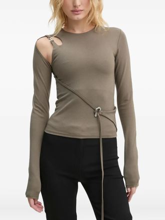 Heliot Emil Top con dettaglio cut-out - Verde