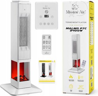 OEM Termoventilador De Columna Malmo 2400w Blanco