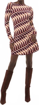 Misa Izma Top In Autumnal Wave