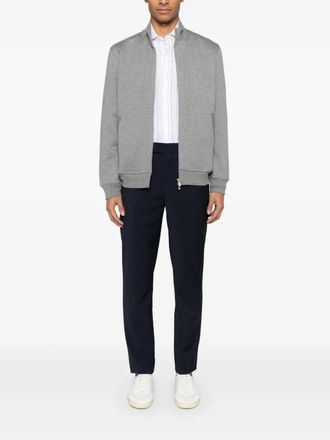 Brunello Cucinelli Mens M&eacute;lange-Effect Sweatshirt Gray Ss25 M