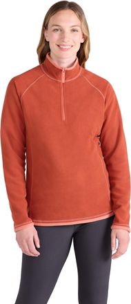 Mountain Warehouse Montana Womens Microfleece - Breathable Ladies Sweater, Quick Drying Pullover, Warm Fleece Jacket, Half Zip - For Spring Summer, Travelling, Outdoors 