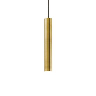 Netlighting Look 1 Light Slim Ceiling Pendant Bronze GU10