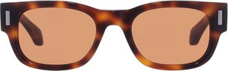 Ferragamo Brown Square Mens Sunglasses SF2064SE 240 51