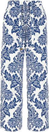 Max Mara Broeken, Dames, Blauw, S, Stijlvolle Broeken voor Vrouwen