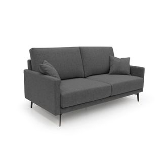 Divani.Store Saturno Sof&aacute; Moderno En Tela Suave E Impermeable 180 Cm Antracita