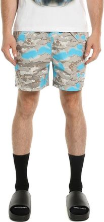 Purple All Around Water Repellent Performance Shorts in White at Nordstrom, Size Xx-Large